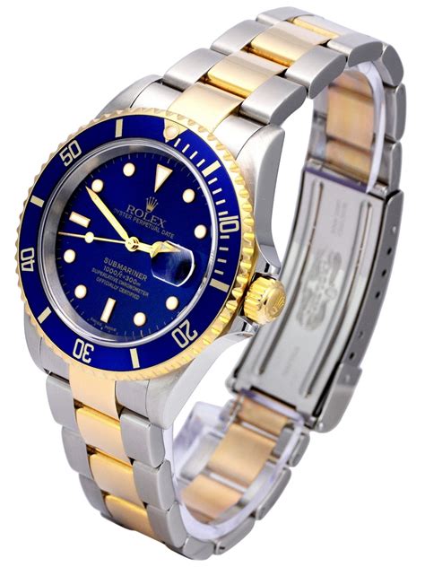 rolex submariner 16613 used|Rolex 16613 years of production.